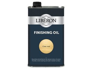 Apdares eļļa Liberon Finishing Oil, 1L cena un informācija | Impregnanti, kopšanas līdzekļi | 220.lv