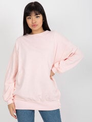 Sieviešu gaiši rozā džemperis ar kapuci cena un informācija | Jakas sievietēm | 220.lv