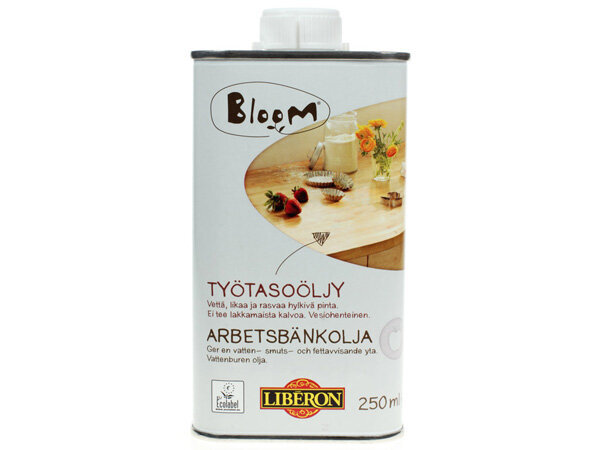 Eļļa darba virsmu apstrādei Bloom, 250ml, bezkrāsas цена и информация | Impregnanti, kopšanas līdzekļi | 220.lv