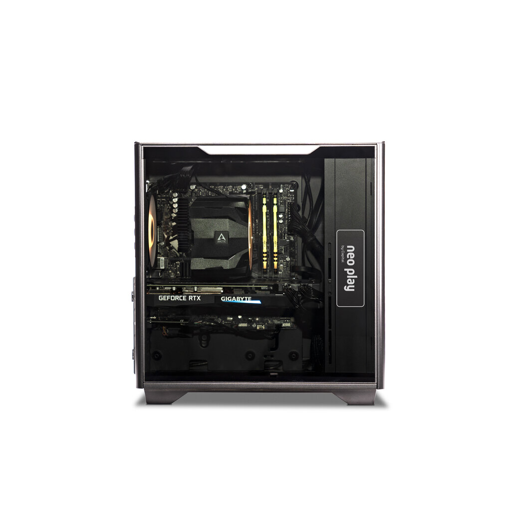 NEO Play Pro L2 Gaming PC /Intel i5-13600KF/RTX 4060Ti/32GB DDR4/1TB SSD/WiFi/Win11Home cena un informācija | Stacionārie datori | 220.lv