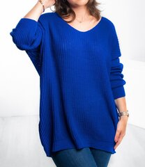 Džemperis sievietēm, zils цена и информация | Женские кофты | 220.lv