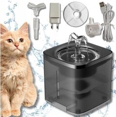 Automātiskā ūdens dzirdinātava kaķiem un suņiem, 2l cena un informācija | Bļodas, kastes pārtikas | 220.lv