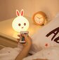 LED Bērnu lamps zaķis, RGB cena un informācija | Lampas bērnu istabai | 220.lv