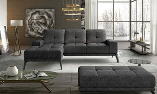 Левый угловой диван и пуф Eltap Torrense, серого цвета цена и информация | Угловые диваны | 220.lv