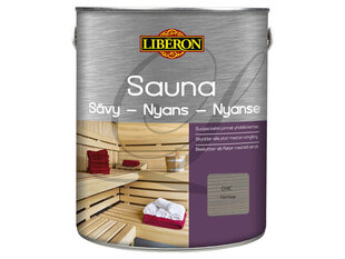 Beice Liberon Sauna, 2.5L, pelēka cena un informācija | Krāsas | 220.lv