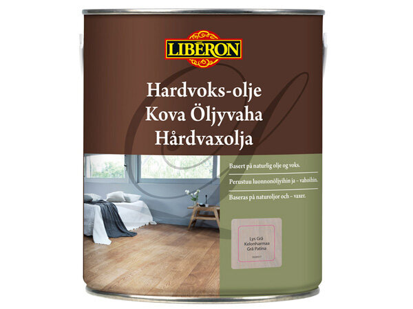 Cietā vaska eļļa Liberon, 2.5L, pelēka цена и информация | Impregnanti, kopšanas līdzekļi | 220.lv