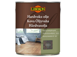 Cietā vaska eļļa Liberon, 2.5L, tumši pelēka cena un informācija | Impregnanti, kopšanas līdzekļi | 220.lv