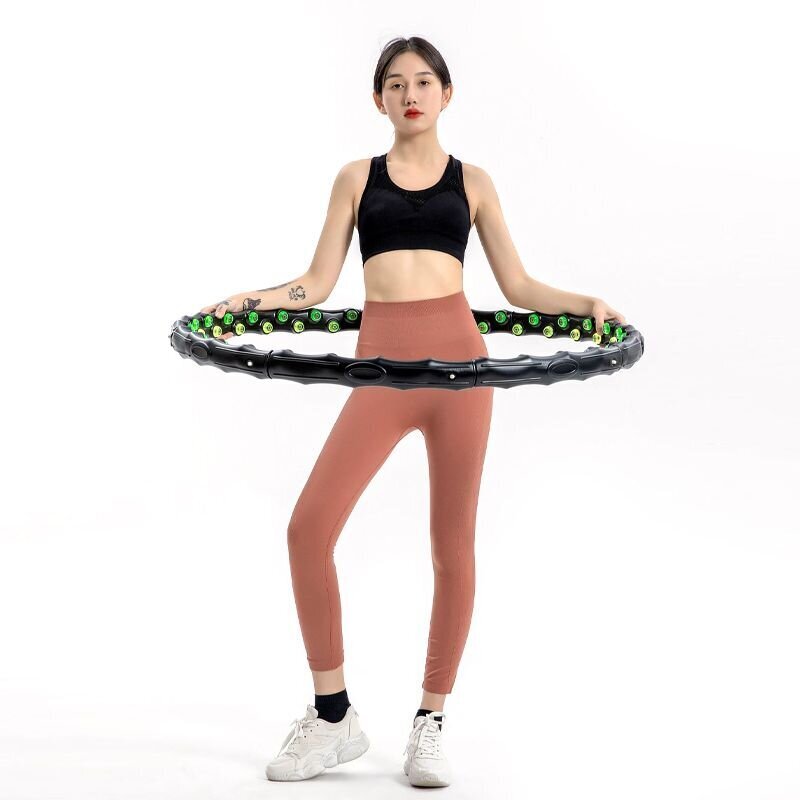 Vingrošanas riņķis Hula Hoop, 96 cm цена и информация | Vingrošanas riņķi un nūjas | 220.lv