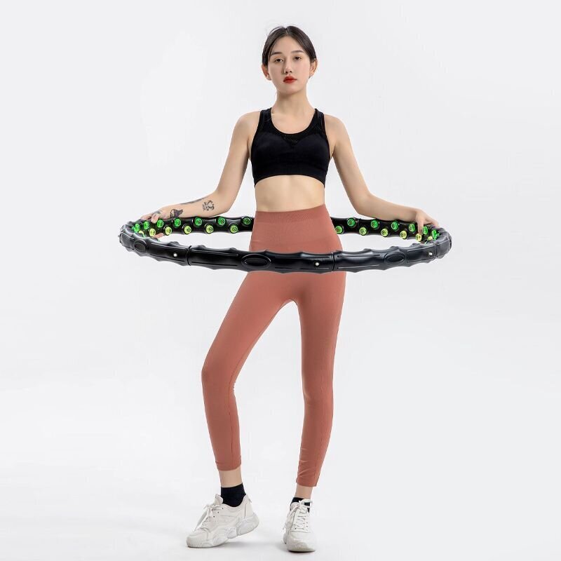 Vingrošanas riņķis Hula Hoop, 96 cm cena un informācija | Vingrošanas riņķi un nūjas | 220.lv