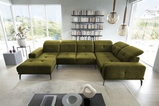 Stūra dīvāns Eltap Neviro, zaļas krāsas cena un informācija | Stūra dīvāni | 220.lv