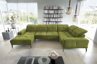 Stūra dīvāns Eltap Neviro, zaļš cena un informācija | Stūra dīvāni | 220.lv