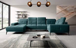Stūra dīvāns Eltap Neviro, zaļš cena un informācija | Stūra dīvāni | 220.lv