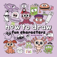 How to Draw Cool Characters: Step-by-step art for kids цена и информация | Книги для подростков  | 220.lv