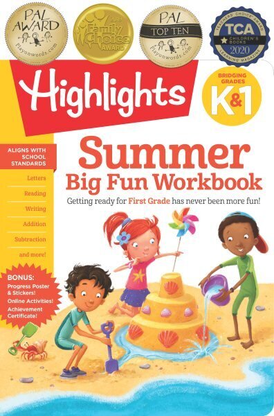 Summer Big Fun Workbook Bridging Grades K & 1: Bridging Grades K & 1 цена и информация | Grāmatas mazuļiem | 220.lv