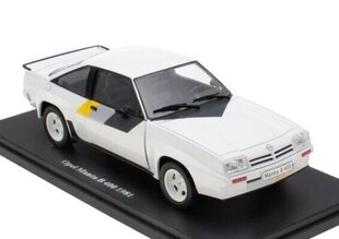 Opel Manta B 400 – 1981 White 24p003 Hachette 1:24 cena un informācija | Kolekcionējamie modeļi | 220.lv