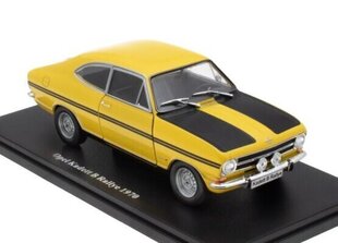 Opel Kadett B Rallye – 1970 Yellow 24P006 HACHETTE 1:24 цена и информация | Коллекционные модели автомобилей | 220.lv