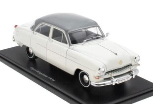 Opel Kapitän – 1954 White 24p011 Hachette 1:24 cena un informācija | Kolekcionējamie modeļi | 220.lv