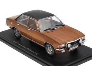 Opel Commodore B GS/E – 1972 Gold Metallic 24P014 HACHETTE 1:24 цена и информация | Коллекционные модели автомобилей | 220.lv