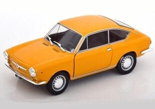 Fiat 850 Coupe 1965 Dark Yellow WB124168 WHITEBOX 1:24 цена и информация | Коллекционные модели автомобилей | 220.lv