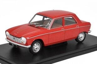Peugeot 204 1968 Red Wb124181 Whitebox 1:24 cena un informācija | Kolekcionējamie modeļi | 220.lv