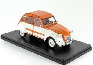 CITROEN 2CV SPOT 1976 White/Orange CIT054 HACHETTE 1:24 цена и информация | Коллекционные модели автомобилей | 220.lv