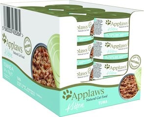 Applaws kitten - tunča konservi 24x70g kaķēniem 1036ne-a cena un informācija | Sausā barība kaķiem | 220.lv