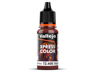 Akrila krāsa Plasma Red Xpress Color Vallejo 72406, 18 ml cena un informācija | Kolekcionējamie modeļi | 220.lv