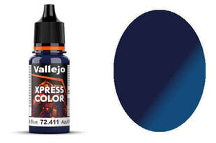 Akrila krāsa Mystic Blue Xpress Color Vallejo 72411, 18 ml cena un informācija | Kolekcionējamie modeļi | 220.lv