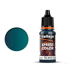 Akrila krāsa Caribbean Turquoise Xpress Color Vallejo 72414, 18 ml cena un informācija | Kolekcionējamie modeļi | 220.lv