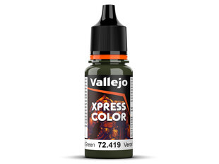 Akrila krāsa Plague Green Xpress Color Vallejo 72419, 18 ml cena un informācija | Kolekcionējamie modeļi | 220.lv