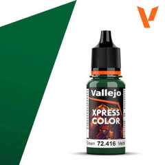 Akrila krāsa Troll Green Xpress Color Vallejo 72416, 18 ml cena un informācija | Kolekcionējamie modeļi | 220.lv