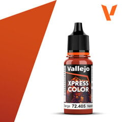 Akrila krāsa Martian Orange Xpress Color Vallejo 72405, 18 ml cena un informācija | Kolekcionējamie modeļi | 220.lv