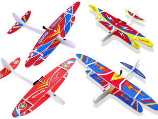 Самолет из пенополистирола, летающая пена, USB-светодиод цена и информация | Конструктор автомобилей игрушки для мальчиков | 220.lv