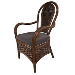 Krēsls RattaNeo Alhambra k8 brūns cena un informācija | Virtuves un ēdamistabas krēsli | 220.lv