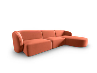 Stūra dīvāns Milo Casa Paolo, rozā/oranžs cena un informācija | Stūra dīvāni | 220.lv