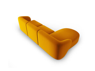 Stūra dīvāns Milo Casa Paolo, dzeltens cena un informācija | Stūra dīvāni | 220.lv