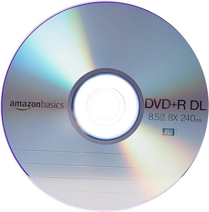 Divslāņu 8,5Gb Dvd+R Dl ierakstīšanas diski cena un informācija | Vinila plates, CD, DVD | 220.lv