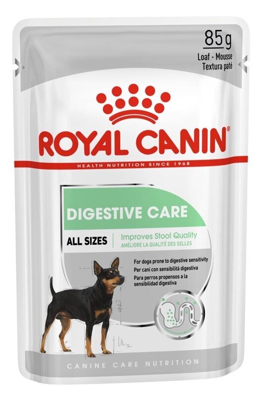 Royal Canin DIG Care pieaugušiem suņiem, 85 g цена и информация | Konservi suņiem | 220.lv