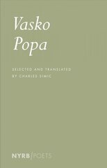 Vasko Popa: Poems Main cena un informācija | Vēstures grāmatas | 220.lv