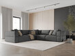 Dīvāns Milo Casa Esther, 285x285x78 cm, pelēks cena un informācija | Dīvāni | 220.lv