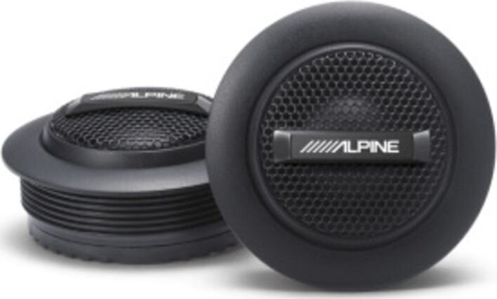Alpine S-S10TW 1", melns cena un informācija | Auto akustiskās sistēmas | 220.lv