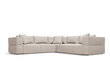 Dīvāns Milo Casa Esther, 285x285x78 cm, smilškrāsas cena un informācija | Dīvāni | 220.lv