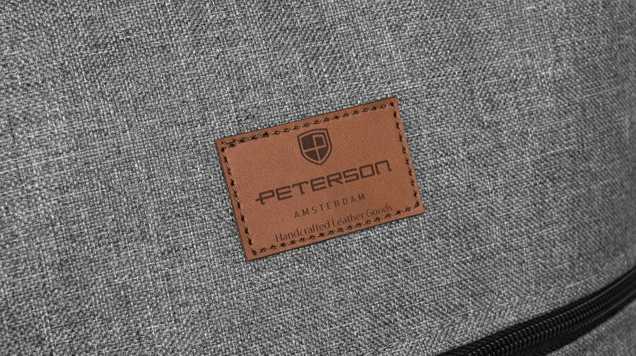Ceļojumu mugursoma Peterson PTN PP, 20 L, pelēka цена и информация | Sporta somas un mugursomas | 220.lv