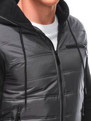 Куртка мужская межсезонная С615 - темно-серая 123541-7 цена и информация | Мужские куртки | 220.lv
