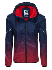 Мужская спортивная куртка со светоотражателями - темно-синий с красным V3 OM-JANP-0105 123499-7 цена и информация | Мужские куртки | 220.lv