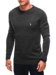 Vīriešu džemperis E217 tumši pelēks 1229767 cena un informācija | Vīriešu džemperi | 220.lv