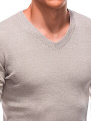 Vīriešu džemperis E230 bēšs 12313478 cena un informācija | Vīriešu džemperi | 220.lv