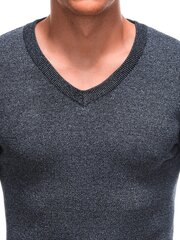 Vīriešu džemperis E230 tumši pelēks 12313678 cena un informācija | Vīriešu džemperi | 220.lv