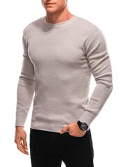Vīriešu džemperis E232 bēšs 12313878 cena un informācija | Vīriešu džemperi | 220.lv