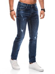 джинсы мужские p1386 - синие цена и информация | Мужские джинсы | 220.lv